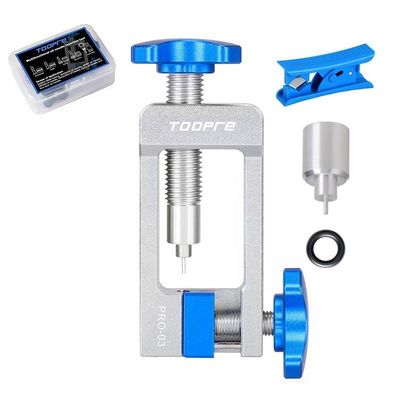 Đồng nhôm đa chức năng Bike Oil Needle Tool Five-line Body Truncation