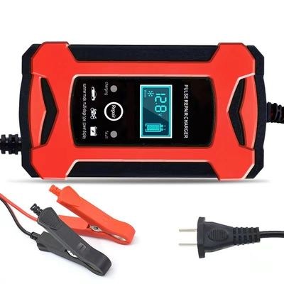 Máy kiểm tra pin màn hình màu LCD cho xe máy Xe hơi SUV Xe tải Khô chì axit AGM GEL SLA