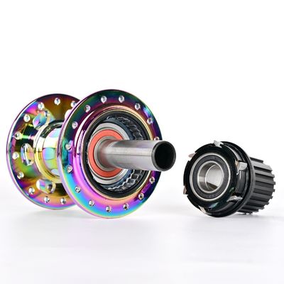 32 lỗ Koozer XM490PRO 4 Xích MTB Hub cho phía trước 10 * 135mm QR100 * 15 12 * 142mm phía sau