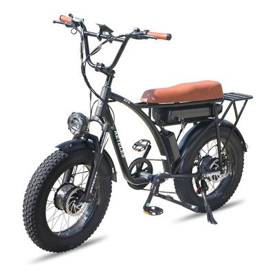 Xe đạp điện 20 inch Fat Tire với dung lượng pin 23AH và bánh răng 7 tốc độ trong EU Stock
