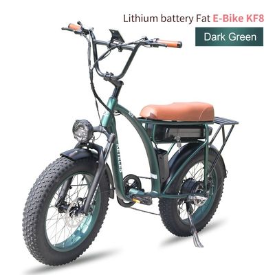 Xe đạp điện 20 inch Fat Tire với dung lượng pin 23AH và bánh răng 7 tốc độ trong EU Stock