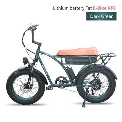 Xe đạp điện 20 inch Fat Tire với dung lượng pin 23AH và bánh răng 7 tốc độ trong EU Stock