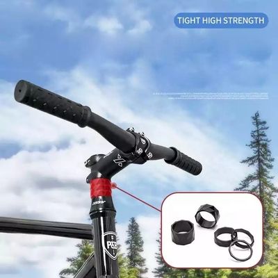 Cao độ bền Carbon Fiber Road Mountain Bike Stem Spacers 3/5/10/15/20mm Chiều cao