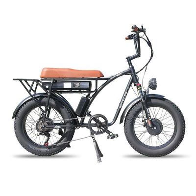 23AH Capacity pin 1000W 2000W Motor 20 inch Fat Bike Điện đạp hỗ trợ tùy chỉnh