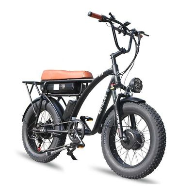 23AH Capacity pin 1000W 2000W Motor 20 inch Fat Bike Điện đạp hỗ trợ tùy chỉnh