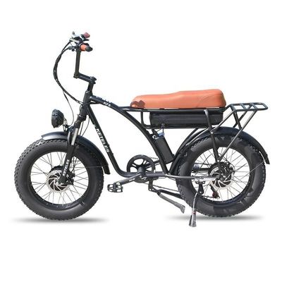 23AH Capacity pin 1000W 2000W Motor 20 inch Fat Bike Điện đạp hỗ trợ tùy chỉnh