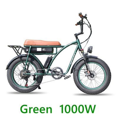 Xe đạp điện pin lithium 48V 23Ah với phanh đĩa cơ học và động cơ mạnh mẽ