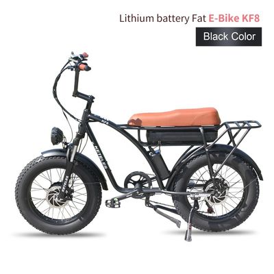 Xe đạp điện pin lithium 48V 23Ah với phanh đĩa cơ học và động cơ mạnh mẽ