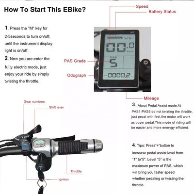 48V 250W Motor Electric Mountain Bike với pin lithium 10AH và pin tích hợp
