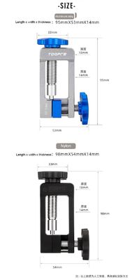 Đồng nhôm đa chức năng Bike Oil Needle Tool Five-line Body Truncation