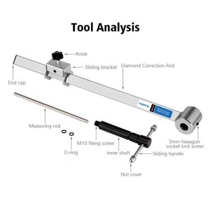 Đánh xe đạp Derailleur Hanger Corrector Chỉnh sửa Lugs Shift phía sau với thiết kế Đánh xe đạp sửa chữa công cụ