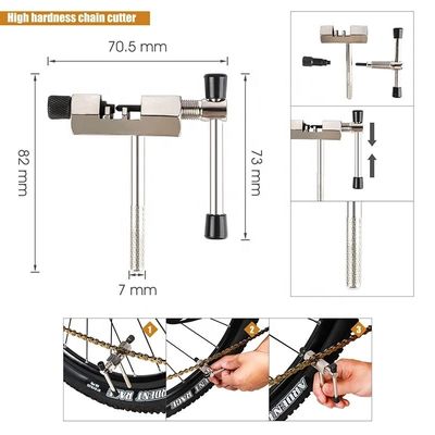 Xe đạp đường MTB Xe đạp sửa chữa xe đạp bằng thép cacbon Bộ công cụ sửa chữa xe đạp với Logo tùy chỉnh được chấp nhận