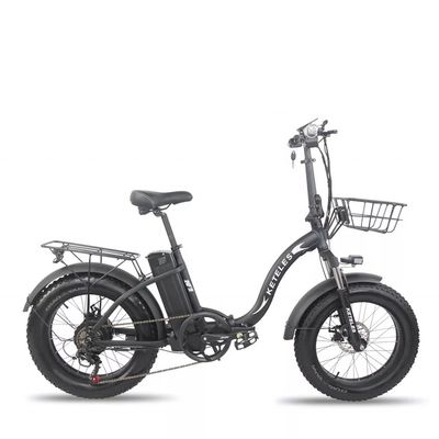 EU Stock 250W Động cơ 15AH pin lithium E-bike gấp với và 20x4.0 inch Lốp chất béo