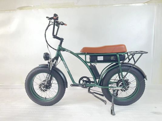 2000W xe đạp điện hai động cơ với vị trí động cơ trục phía sau và thời gian sạc 3 giờ