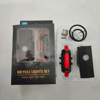 3 chế độ đèn xe đạp LED thiết lập cho 1,5-4 giờ Độ bền và pin sạc USB