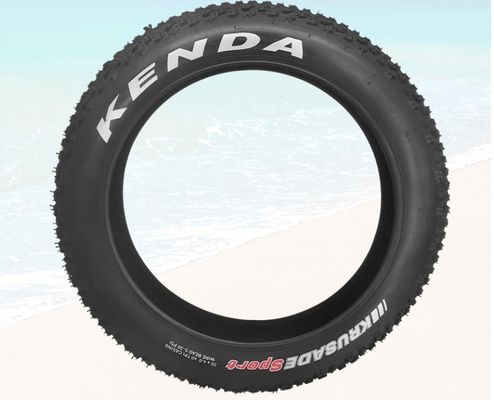 20x4.0 Snow Bike Black Fat Tire Beach Bike Lốp cao su ngoài cho 12-20inch và 2 kg