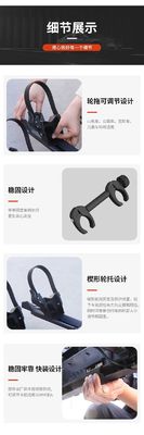 Logo tùy chỉnh Thang đệm xe đạp sau gấp phổ quát cho xe đạp đường bộ và núi