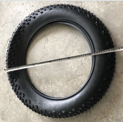20x4.0 Snow Bike Black Fat Tire Beach Bike Lốp cao su ngoài cho 12-20inch và 2 kg