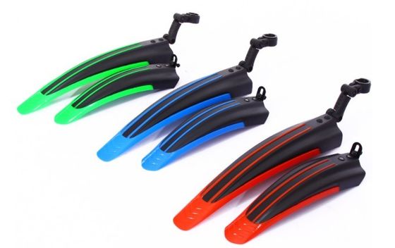 53.2 cm Blue Mountain Bike Mudguards Thanh tháo nhanh phía trước và phía sau Bicycle Mudguards