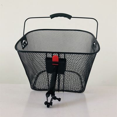 Khối lưu trữ thuận tiện cho MTB Xe đạp phổ quát Iron Basket Bike phía trước 0,95 kg
