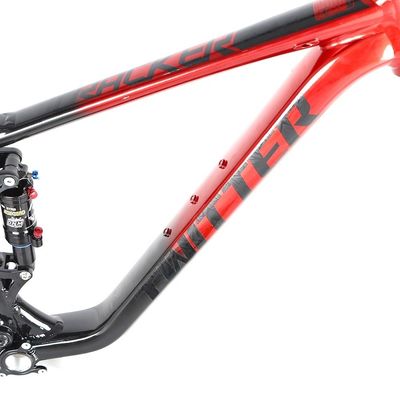 AL7005 Cặp treo khung xe đạp núi 120mm Đi du lịch cho 17 19 Inch Đạp xuống núi