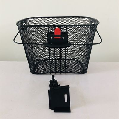 Khối lưu trữ thuận tiện cho MTB Xe đạp phổ quát Iron Basket Bike phía trước 0,95 kg