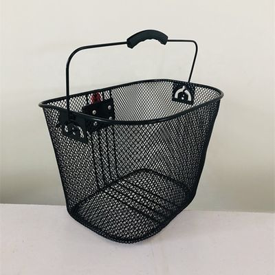 Khối lưu trữ thuận tiện cho MTB Xe đạp phổ quát Iron Basket Bike phía trước 0,95 kg