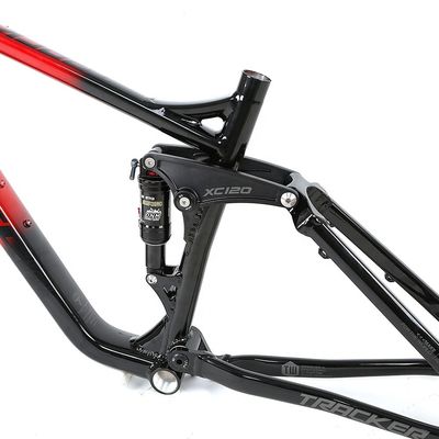 AL7005 Cặp treo khung xe đạp núi 120mm Đi du lịch cho 17 19 Inch Đạp xuống núi