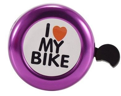 Phương pháp cố định trục cố định Mountain Bike Bell Cute Bike Horn Metal Bike Bell