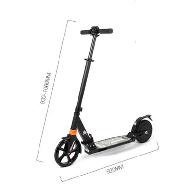 Người lớn 8 inch gấp nhanh E-Scooter với phanh đĩa phía sau và 2-3 giờ thời gian sạc