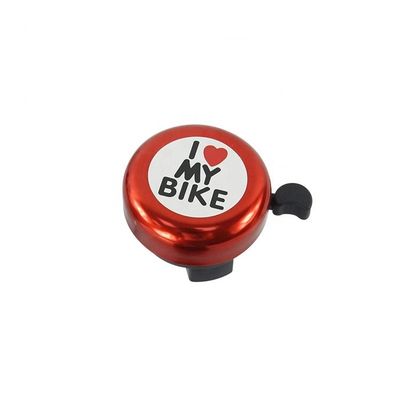 Phương pháp cố định trục cố định Mountain Bike Bell Cute Bike Horn Metal Bike Bell