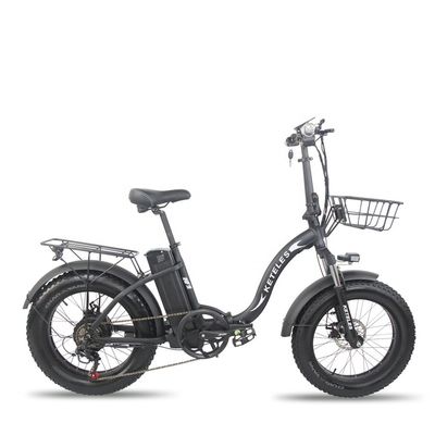 EU Warehouse 1000W 20x4.0 Lốp chất béo xe đạp điện gấp với pin lithium 48V 18Ah
