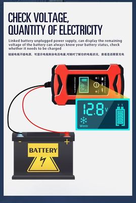 Máy kiểm tra pin màn hình màu LCD cho xe máy Xe hơi SUV Xe tải Khô chì axit AGM GEL SLA