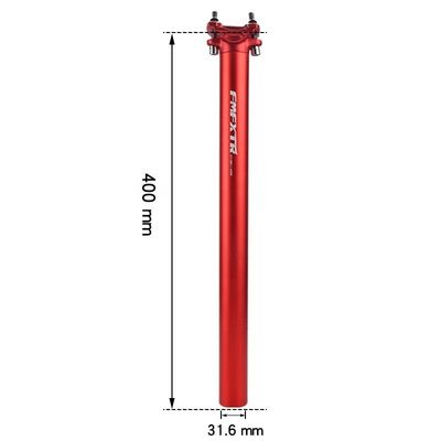27.2/30.9/31.6*400mm nhôm ống thẳng hai móng cho ống ghế xe đạp núi