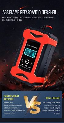 Máy kiểm tra pin màn hình màu LCD cho xe máy Xe hơi SUV Xe tải Khô chì axit AGM GEL SLA