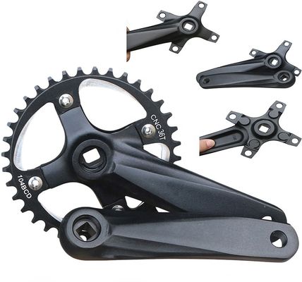 Bicycle Crankset 104BCD 152mm Crank không tích hợp / đĩa 32/34/36/38t màu đen / xanh dương / xanh lá cây / đỏ