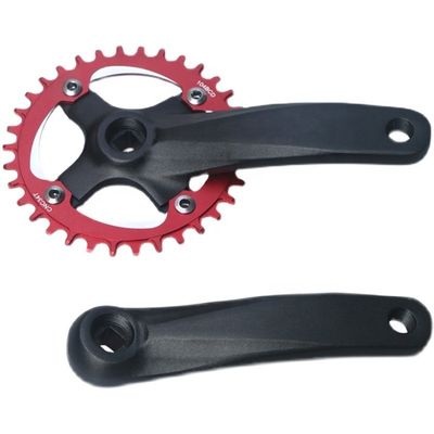 Bicycle Crankset 104BCD 152mm Crank không tích hợp / đĩa 32/34/36/38t màu đen / xanh dương / xanh lá cây / đỏ