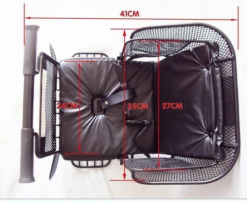 Tất cả các mùa áp dụng phong cách đơn giản ghế đằng sau xe đạp trẻ em với tay cầm và dây đai