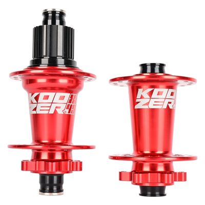32 lỗ Koozer XM490PRO 4 Xích MTB Hub cho phía trước 10 * 135mm QR100 * 15 12 * 142mm phía sau