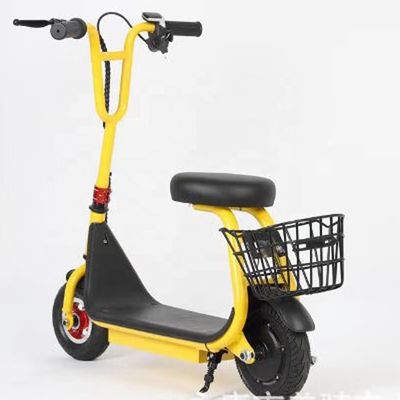8 Inch Electric Scooter với giỏ và ghế Max Speed 15km/h Range Per Charge 8-10KM