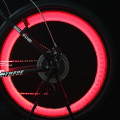 1 x pin nút JWA Silicon Bike Light Frame cho đi xe đạp đầy màu sắc và vui vẻ