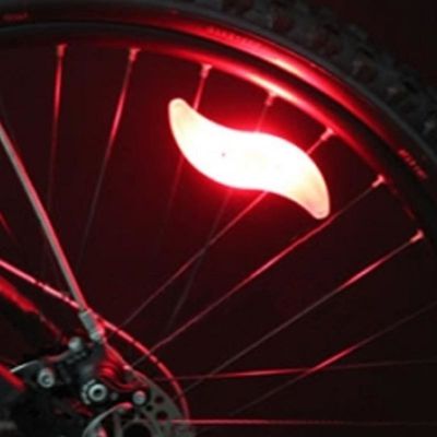 1 x pin nút JWA Silicon Bike Light Frame cho đi xe đạp đầy màu sắc và vui vẻ