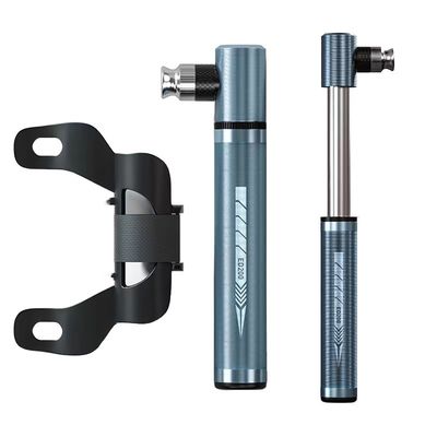 14.5 * 7.2 * 4.1cm Mini Universal Aluminum Alloy Bike Pump với AV FV và Schrader Valve