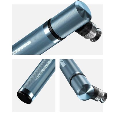 14.5 * 7.2 * 4.1cm Mini Universal Aluminum Alloy Bike Pump với AV FV và Schrader Valve