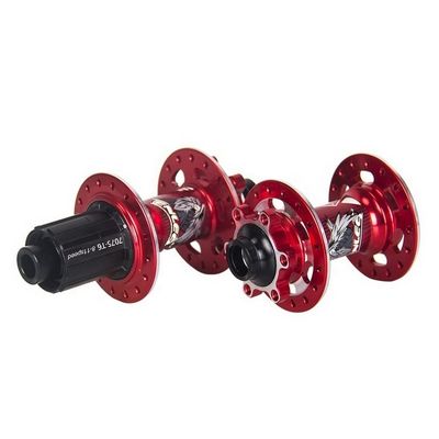 Dây phanh đĩa 6 móng 32 lỗ qua trục QR Bicycle Hub Set để giải phóng nhanh chóng và dễ dàng