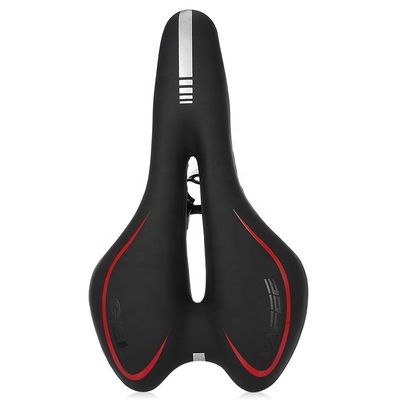 Chiếc xe đạp chống va chạm thoải mái với đệm silicone và bề mặt da PU