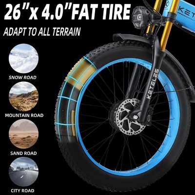 SHIMANO Front Derailleur 26 inch Electric City Bike với pin lithium tháo rời