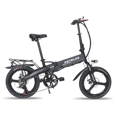 Xe đạp điện 48V 350W 10AH với khung gấp 20 inch và phạm vi 31-60km mỗi công suất