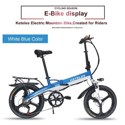 Thị trường EU Xe đạp điện gấp 20 inch với động cơ 36V 250W và pin lithium 10AH