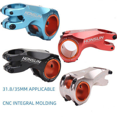 Đỏ 2021 MTB Hợp kim thân màu 31.8/35 * 70mm 17 độ cho XC AM tay lái xe đạp đường